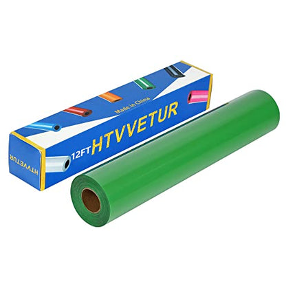 HTV Iron on Vinyl 12Inch by 12ft Roll HTV Heat Transfer Vinyl for T