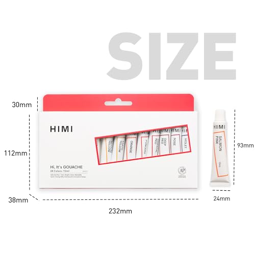 Gouache Paint Tube Set
