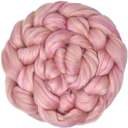 Merino Silk Luxe Tonal Designer Blend. Superfine Merino