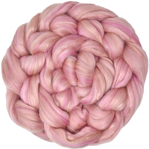 Merino Silk Luxe Tonal Designer Blend. Superfine Merino