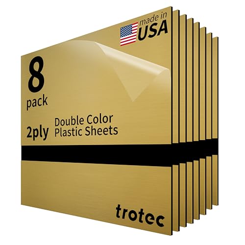 Metallic Looking Acrylic Sheet (8 Count)