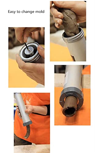 Clay Extruder Gun