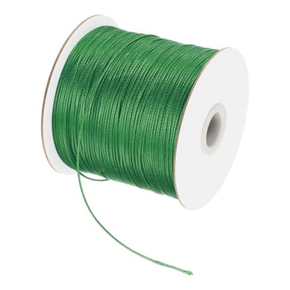 Waxed Cord 0.5mm Waxed Polyester Cord 175 Yard Wax String for Bracelet Making