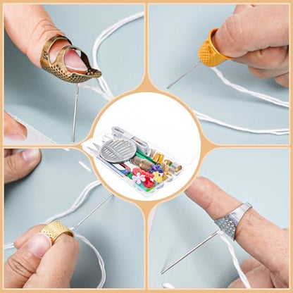 25 Pcs Sewing Thimble Kit (25 Count)