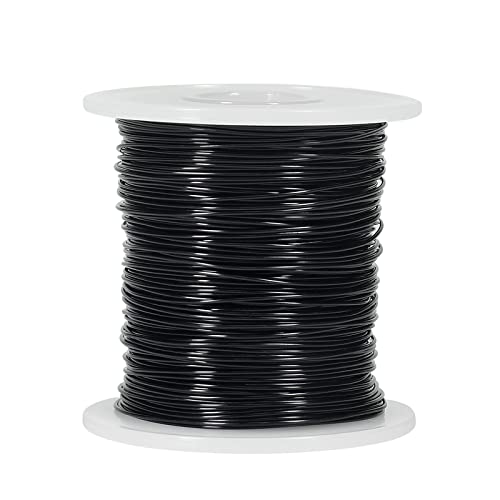 328ft 20 Gauge 0.8mm Aluminum Wire Black Soft for Jewelry