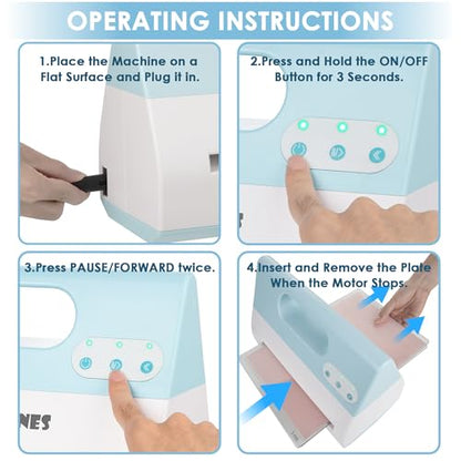 A4 Electric Die Cutting and Embossing Machine