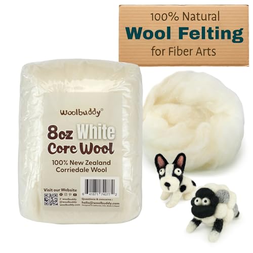 Core Wool 8oz for Needle Felting
