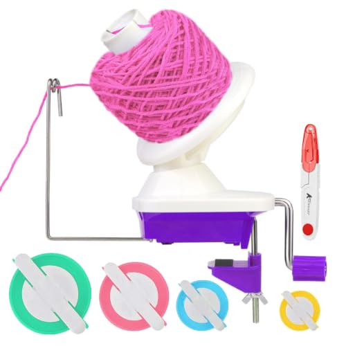 Yarn Ball Winder for Crocheting Knitting