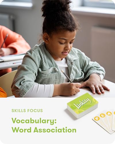 Linkity Engaging Vocabulary and Word Association Educational Game for Ages 8 & Up (81 Count)