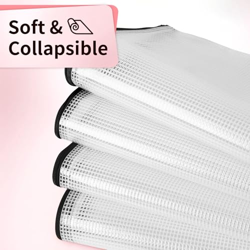 12 Pack Mesh Zipper Bags