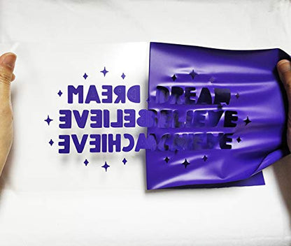 Purple Heat Transfer Vinyl HTV Rolls (8 Foot)