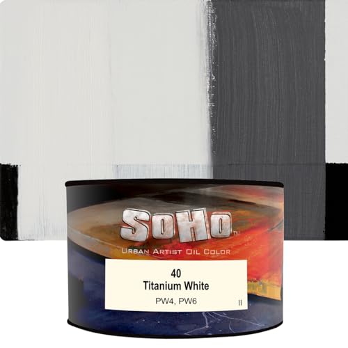 Oil Paint Titanium White (14.54 Fl Oz)