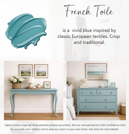ALL-IN-ONE Paint by Heirloom Traditions, French Toile, 8oz Sample (8 Fl Oz)