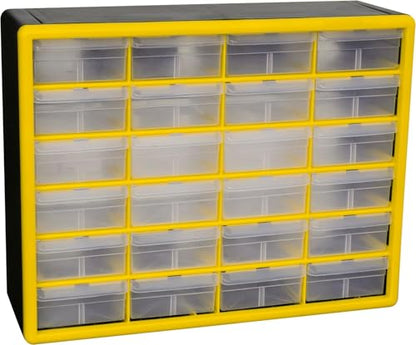 24 Drawer Plastic Storage Cabinet