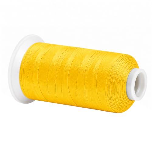 Yellow Tex 90 Polyester Heavy Duty Thread for Upholstery