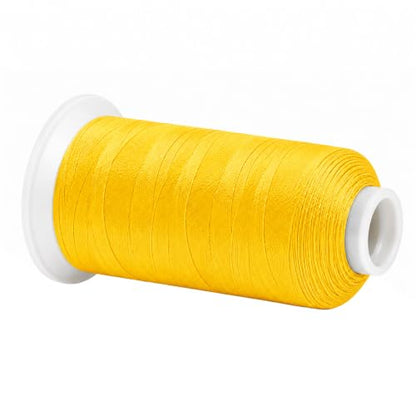Yellow Tex 90 Polyester Heavy Duty Thread for Upholstery