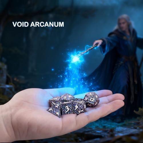 Metal DND Dice Set (7 Count)