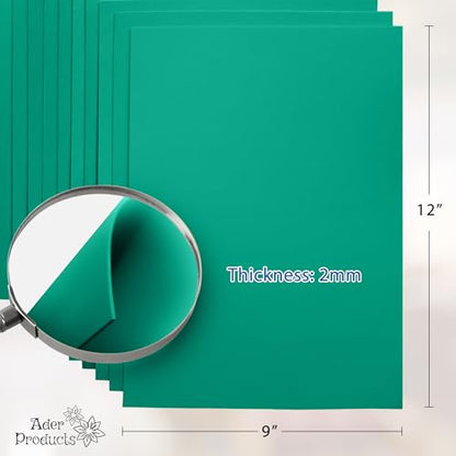 Turquoise EVA Foam Sheets for Crafts