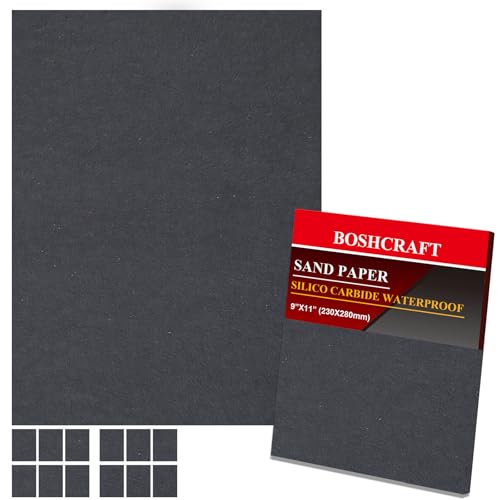 2000 Grit Wet Dry Sandpaper (12 Count)