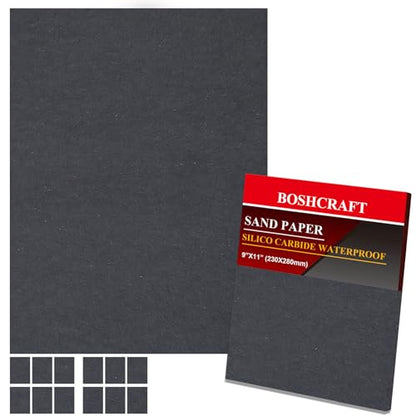 2000 Grit Wet Dry Sandpaper (12 Count)