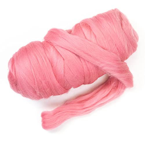 Colored Natural Wool roving (16 Ounce)