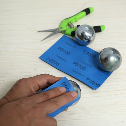 30Pcs 9 x 3.6 Inchs 3000 Grit Wet and Dry Handmade Universal Sanding Sheets (30 Count)