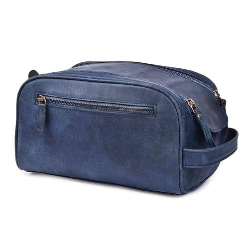 Leather Toiletry Bag for Men