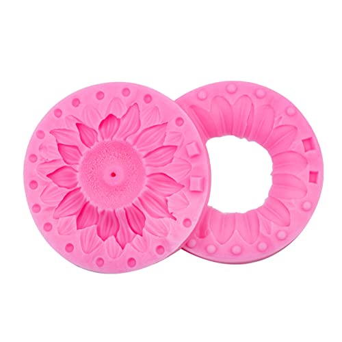 3D Sunflower Silicone Mold for Fondant Chocolate Candy Cake Decorating Candle Soap Baking Pastry Polymer Clay