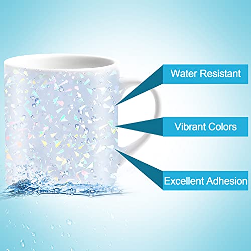 24 Sheets Holographic Sticker Paper (24 Count)
