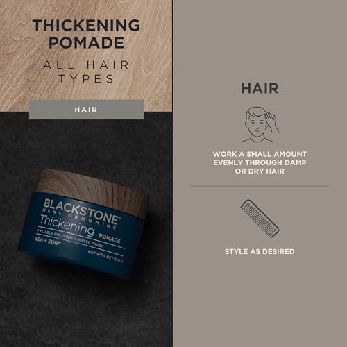 Men's Grooming Hair Thickening Pomade (4 Ounce)