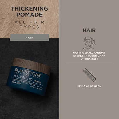 Men's Grooming Hair Thickening Pomade (4 Ounce)