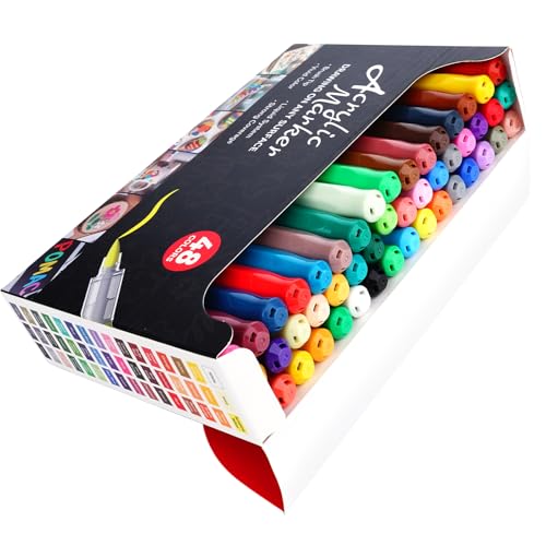 48 Colors Acrylic Paint Markers