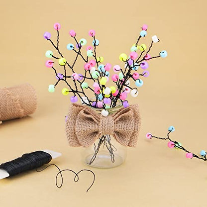 22 Gauge Floral Flexible Paddle Wire for Christmas Wreath Tree (3 Count)