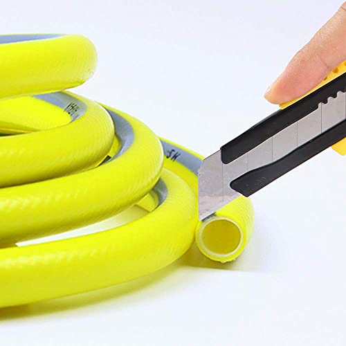 Box Cutter Utility Knife Retractable Snap Off Blades Hobby Knife 3 Pack for Cutting Cardboard Boxes Leather
