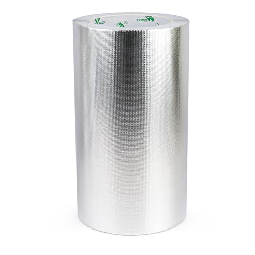 Adhesive Aluminum Foil Heat Shield Tape 1Pack 8inch x 66ft (66 Foot)