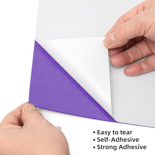Self Adhesive Foam Sheets (10 Count)