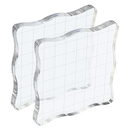 3" x 3" Acrylic Stamp Block (2 Count)