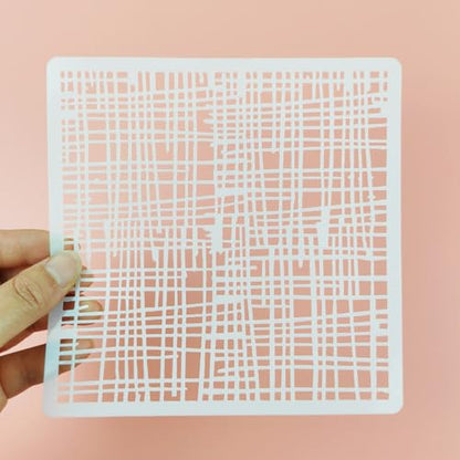 16 Pcs Layering Stencils for Painting (16 Count)