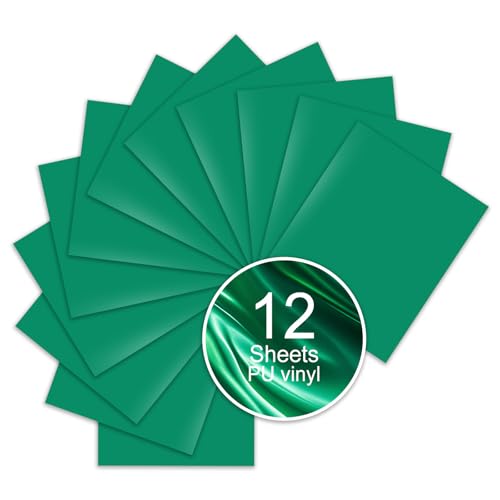 Green PU Heat Transfer Vinyl (12 Count)