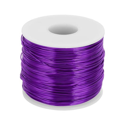18 Gauge Anodized Aluminum Craft Wire Bendable Bonsai Training Wire 492 Feet 1mm for Sculpting Crafts Wreath Floral Beading Jewelry Making