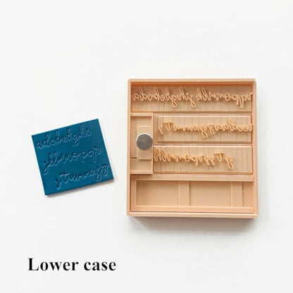 Script Alphabet Stamps