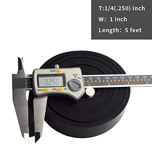 Neoprene Rubber Strips 1 (5 Foot)