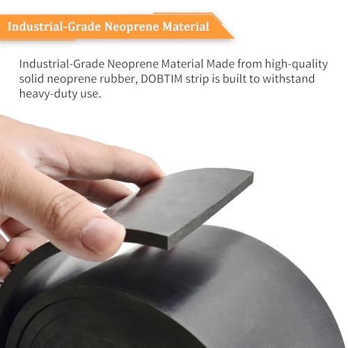 Neoprene Rubber Strips 1 (10 Foot)