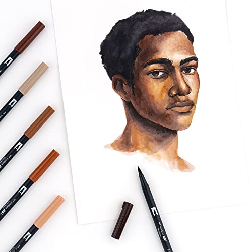 56170 Dual Brush Pen Art Markers (10 Count)