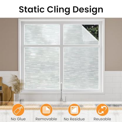 Window Privacy Film (19.16 Sq Ft)