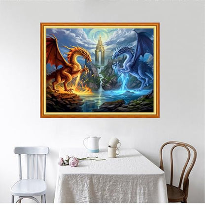 Beginners Cross Stitch Kits Stamped Full Range of Embroidery Kits for Adults DIY Cross Stitches kit Embroidery Patterns for Needlepoint kit