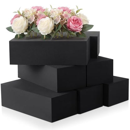 8 Pcs Reusable Floral Foam Blocks Water Weather Resistant Dry Floral Foam for Artificial Flower Arrangements Outdoor Flower Boxes Hanging Planters Wedding Home Decor