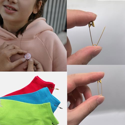 1000PCS Safety Pins (1000 Count)
