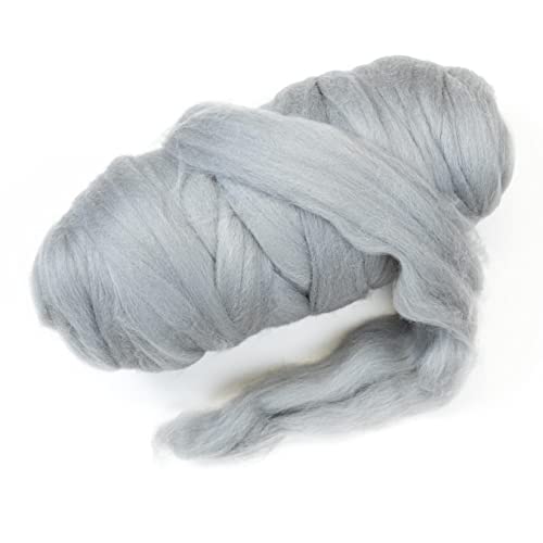 Colored Natural Wool roving (16 Ounce)