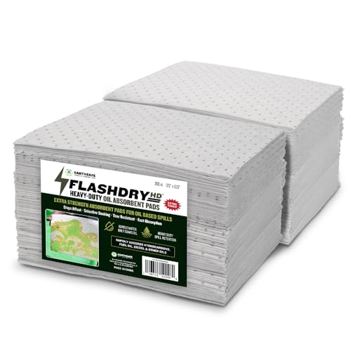 Heavy Duty Oil Absorbent Pads 300GSM (2 Count)